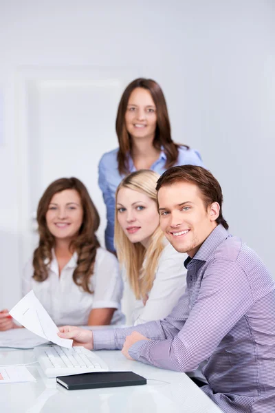 Young Businesspeople In Meeting — Stock Photo, Image
