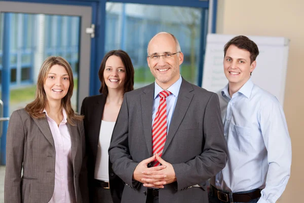 Confident Business Team Standing Together — Stock Photo, Image