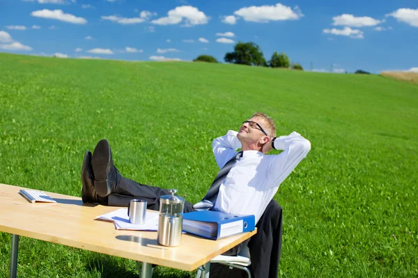 Rust zakenman — Stockfoto