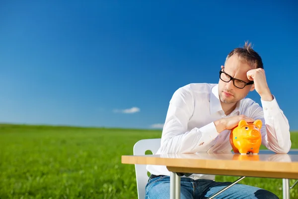 Bezorgde man — Stockfoto