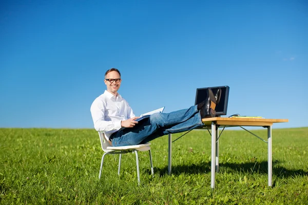 Sul posto di lavoro — Foto Stock