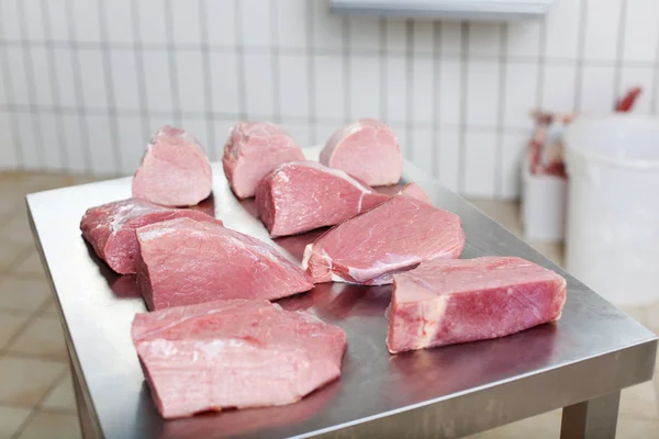 Lump of raw meat — Stock Photo, Image