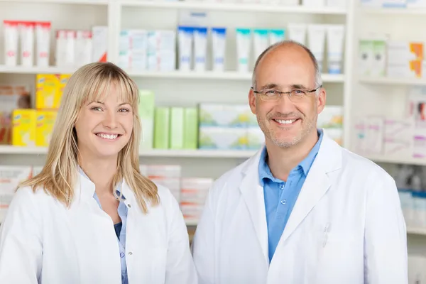 Säker team i farmaci — Stockfoto