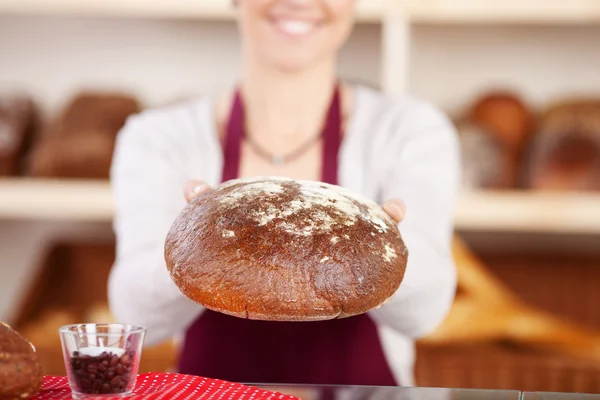 Vrouw baker — Stockfoto