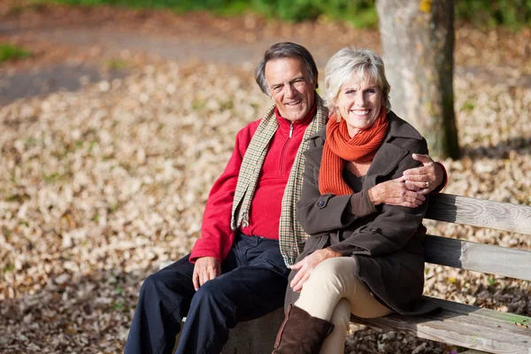 Lovely senior couple — Stock Photo, Image