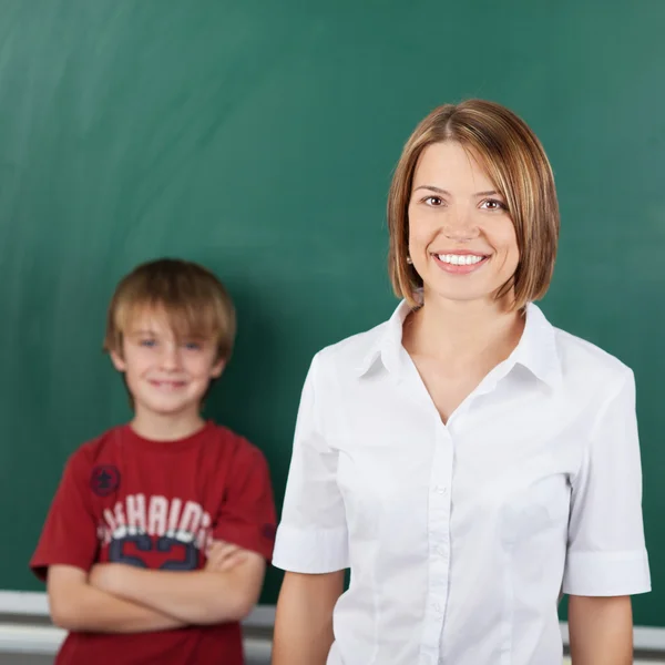 Insegnante sorridente — Foto Stock