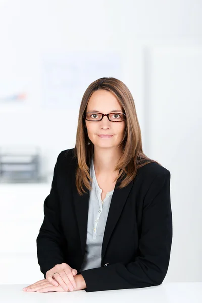 Confident Businesswoman In Office — Stock Photo, Image