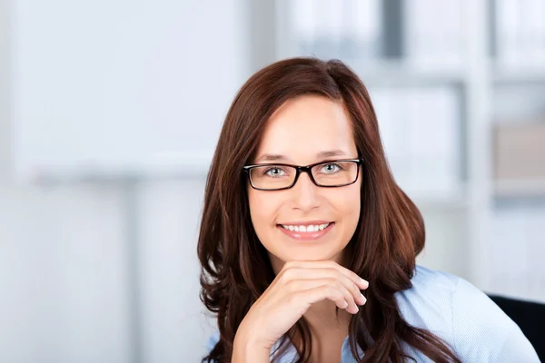 Mulher sorridente — Fotografia de Stock