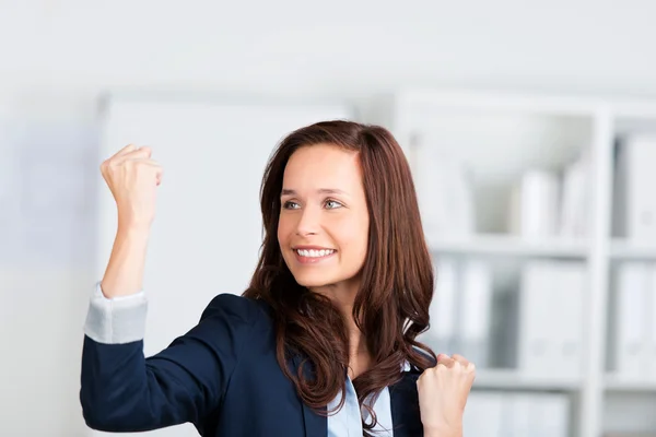 Succesvolle vrouw — Stockfoto