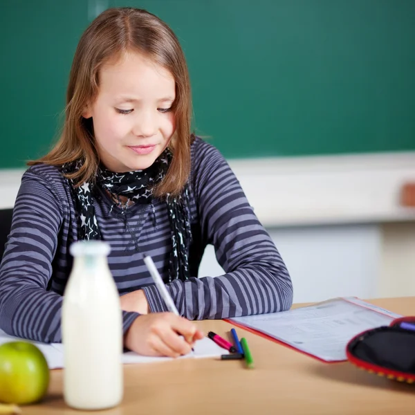 Mooie jonge student — Stockfoto