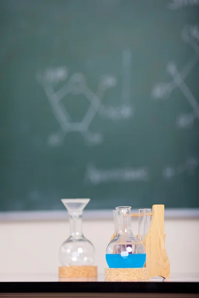 Classe de química — Fotografia de Stock