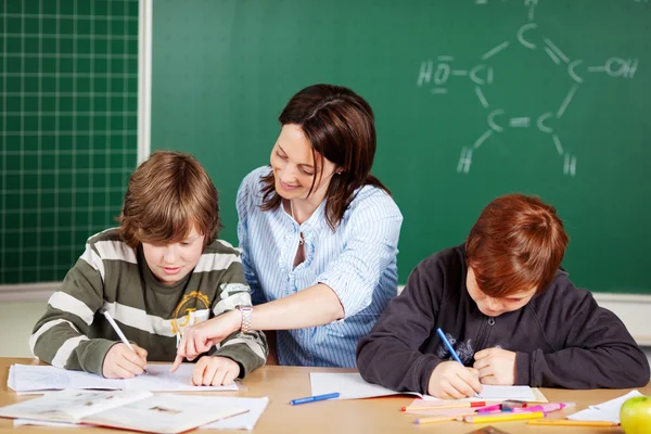 Enseigner aux étudiants — Photo