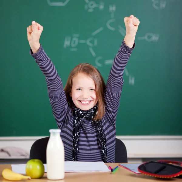 Estudante sorrindo — Fotografia de Stock