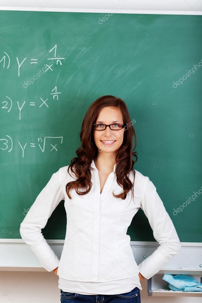 Lehrerin Bruste College Doppelter