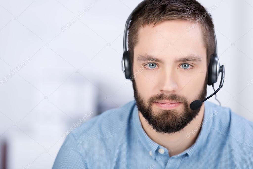 Customer Service Executive With Headset Stock Photo by ©racorn 26742857