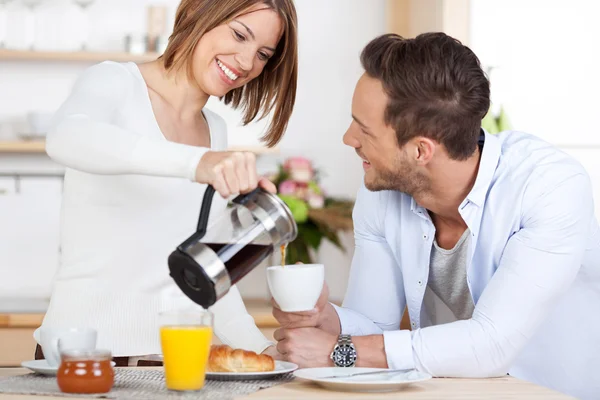 Koffie iedereen? — Stockfoto