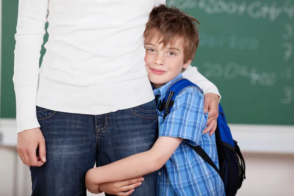 Loving schoolchild — Stock Photo, Image