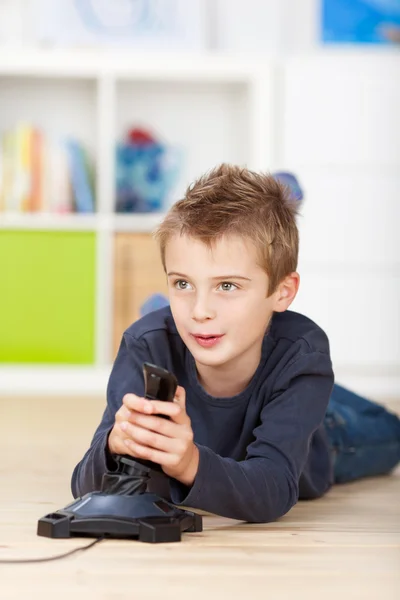 Playing young boy — Stock Photo, Image