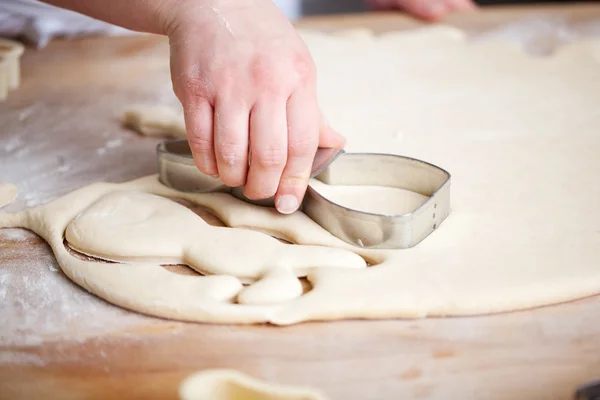 Easter rabbit biscuits — Stock Photo, Image