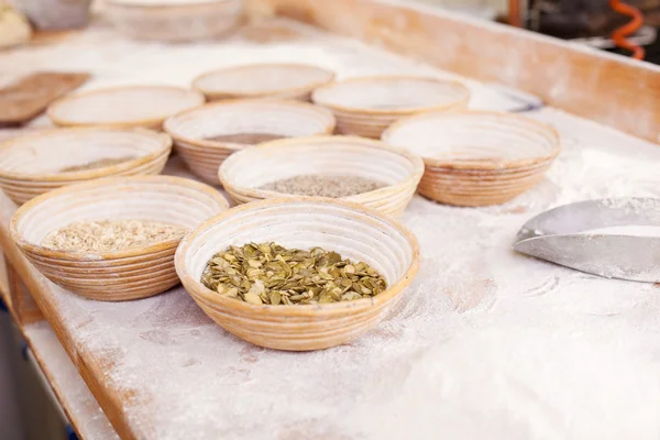 Ingredients in the bakery — Stock Photo, Image