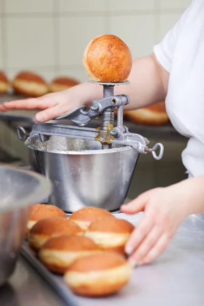 Wypełniony ciasta smażone — Zdjęcie stockowe