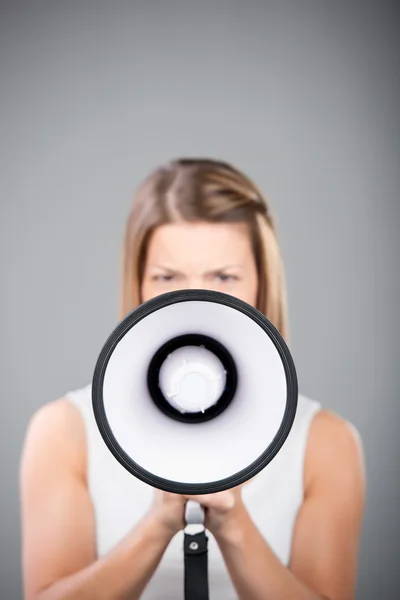 Megafone — Fotografia de Stock