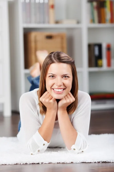 Mulher sorridente — Fotografia de Stock