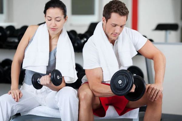 Man and woman — Stock Photo, Image