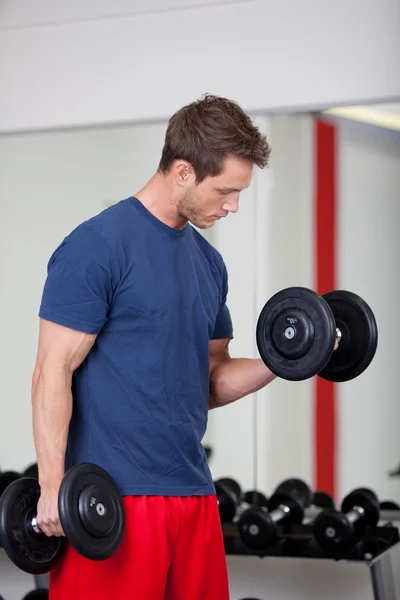 Gym man — Stock Photo, Image