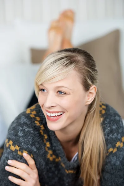 Mulher feliz — Fotografia de Stock