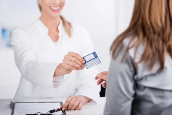 Gezondheidskaart — Stockfoto