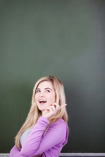 Student hat eine Idee — Stockfoto