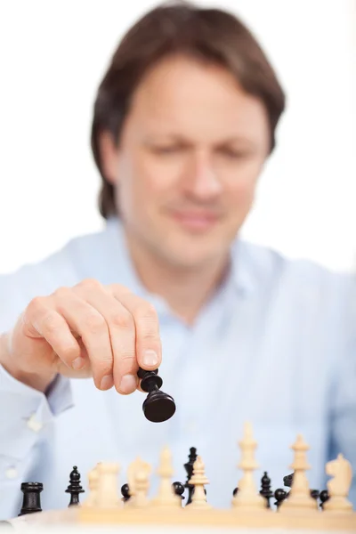 Chess player — Stock Photo, Image