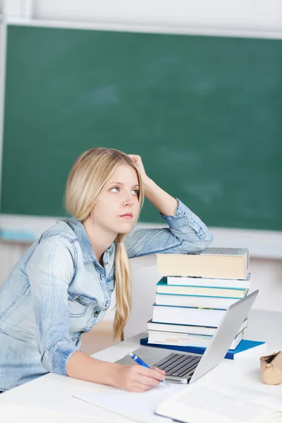 Estrés en la universidad — Foto de Stock