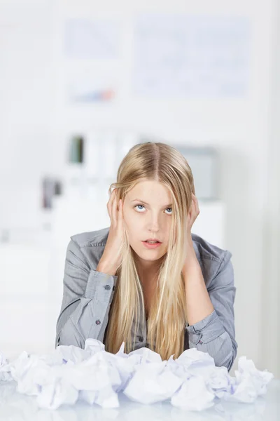 Chaos im Büro — Stockfoto