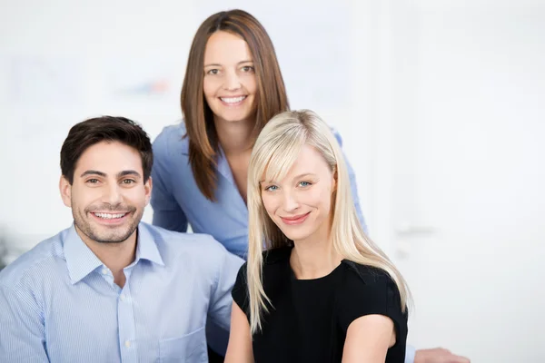 Portait of three business colleagues — Stock Photo, Image