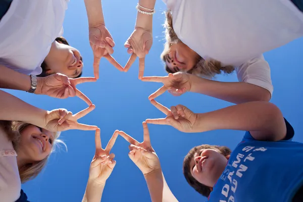 One good successful team — Stock Photo, Image