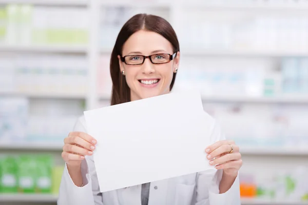 Mujer farmacéutica —  Fotos de Stock