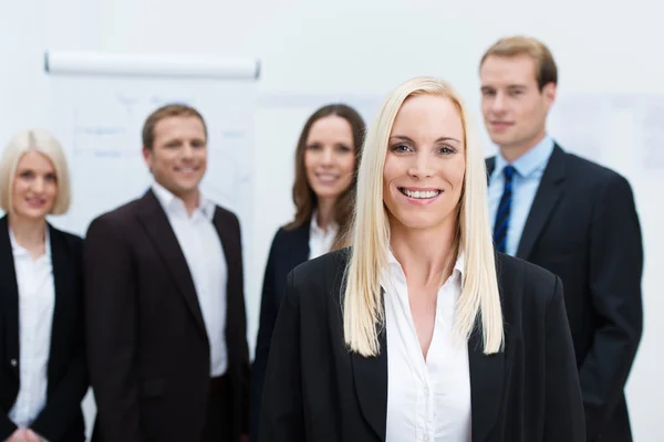 Successful corporate manageress — Stock Photo, Image