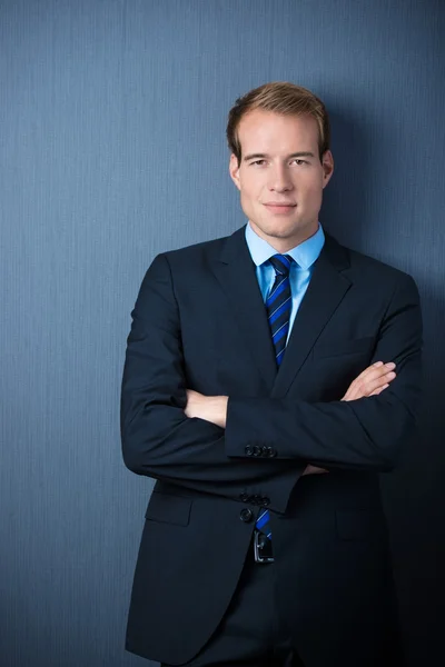 Serious confident businessman — Stock Photo, Image