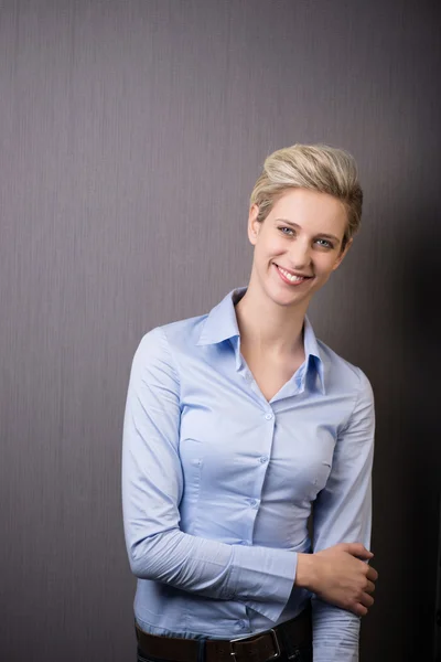 Young blond woman — Stock Photo, Image