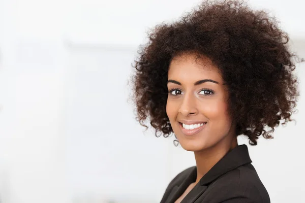 Beautiful charming African American woman — Stock Photo, Image