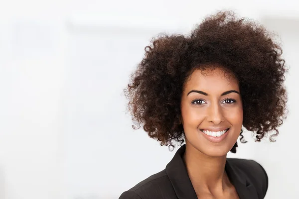 Vivacious African American businesswoman — Stock Photo, Image