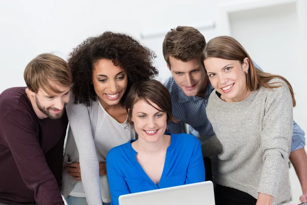 Young multiethnis business team — Stock Photo, Image