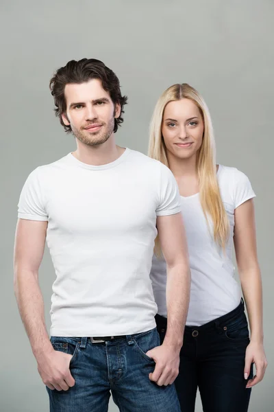 Man with girlfriend — Stock Photo, Image