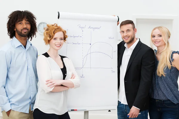 Happy successful business people — Stock Photo, Image