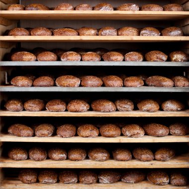 bread in bakery clipart