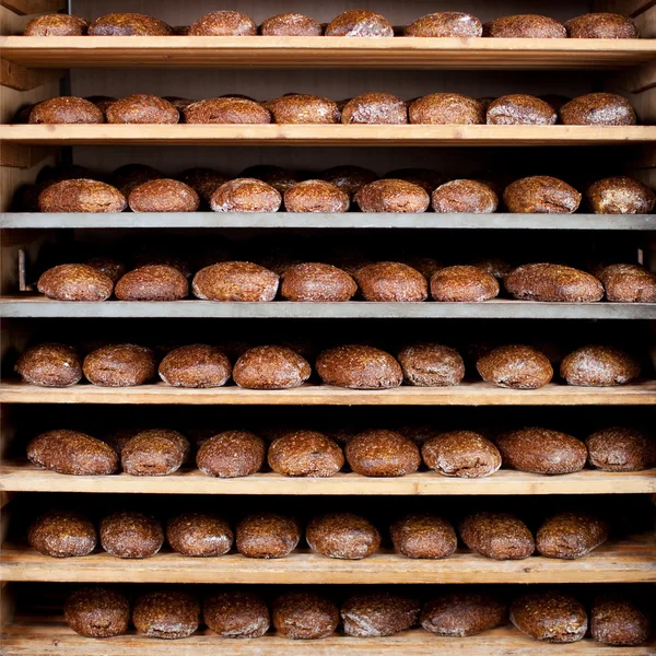Pane in panetteria — Foto Stock
