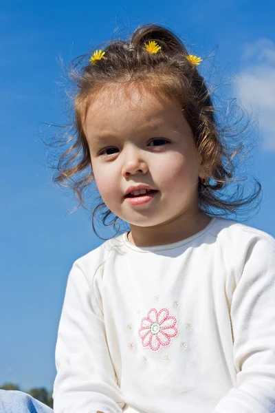 Happy little girl — Stock Photo, Image