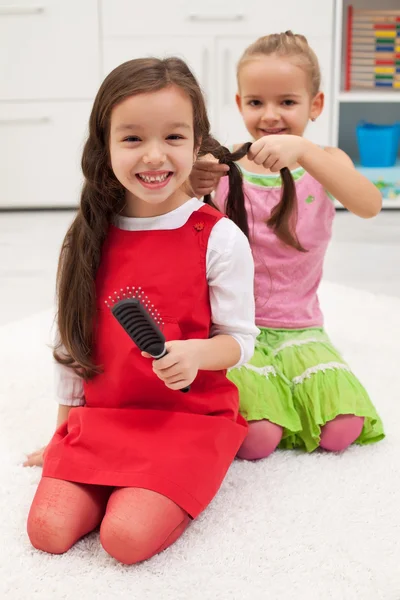 Braiding of the plait — Stock Photo, Image